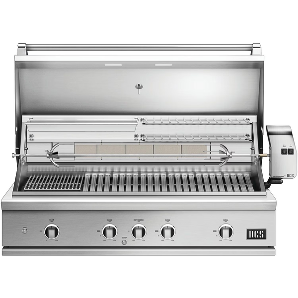 DCS Series 9 48-Inch Built-In Propane Gas Grill With Rotisserie & Infrared Burner - BE1-48RCI-L