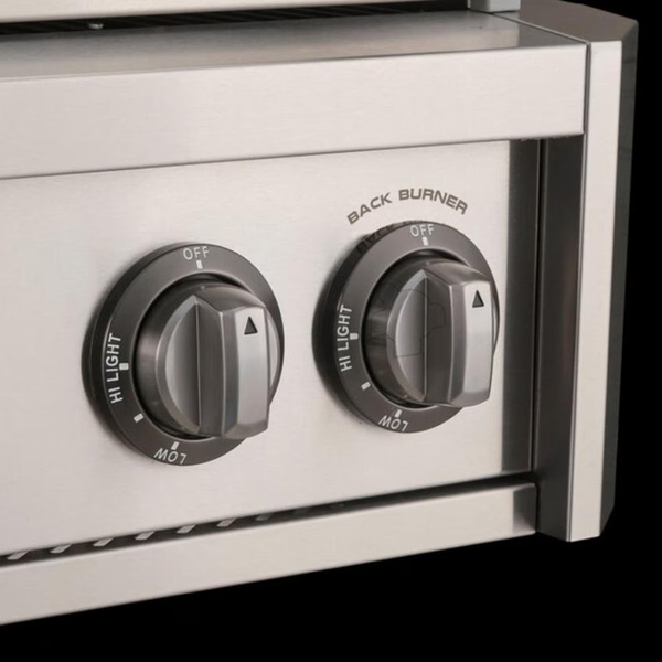 American Outdoor Grill -24-Inch L-Series Built-In Natural Gas Grill with 2 Burners, Rotisserie & Interior Lights - AOG24LN