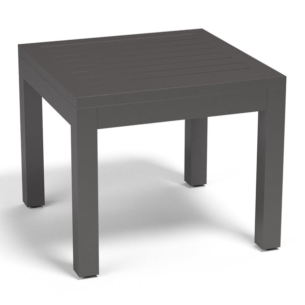 Sunset West Vegas 21-Inch Square End Table Finished in Graphite - 1201-ET