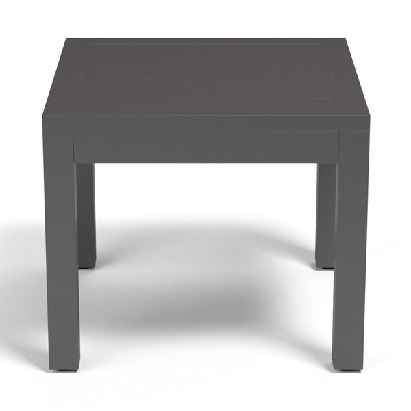 Sunset West Vegas 21-Inch Square End Table Finished in Graphite - 1201-ET