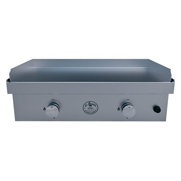 Le Griddle 30-Inch Propane Gas Built-In or Countertop 2 Burner Griddle (Lid Sold Separately) - GFE75-LP