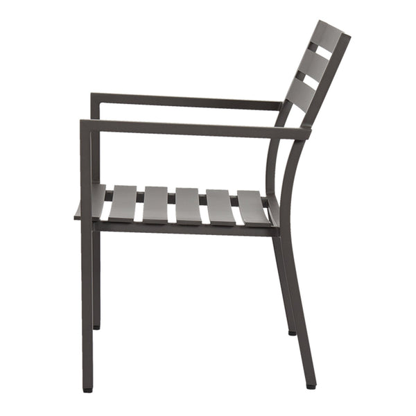 Sunset West Mesa Dining Chair With Powder Coated Graphite Frame - 321-1
