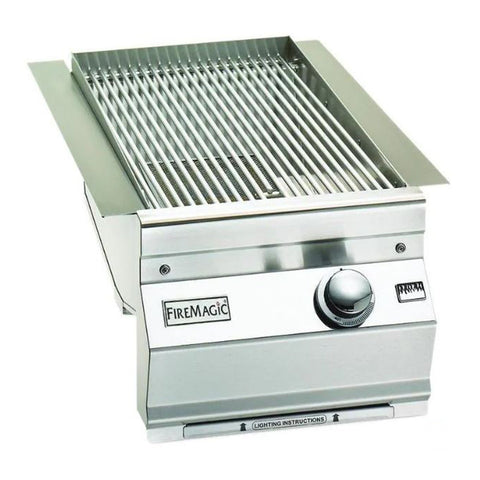 Fire Magic Aurora Propane Gas Built-In Single Infrared Searing Station w/ Stainless Steel Lid - 32877-1P