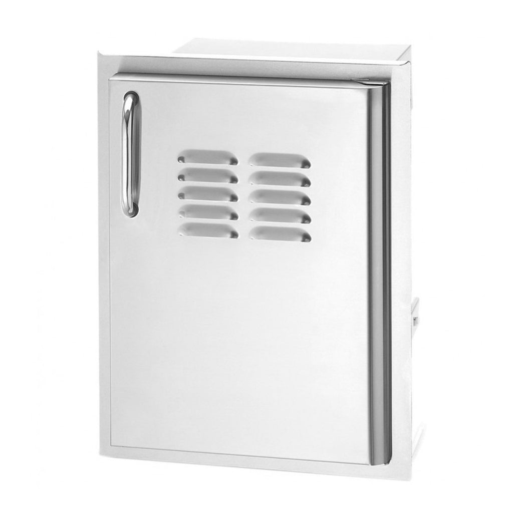 Fire Magic Select 14-Inch Single Access Door w/ Louvers (Right Hinge) - 33920-1-SR