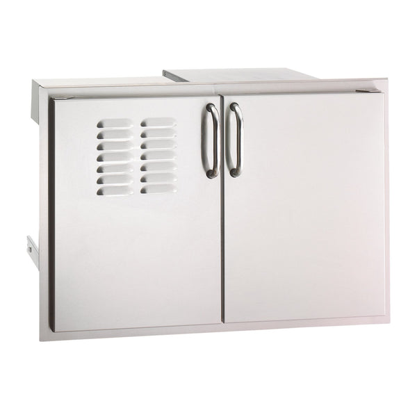 Fire Magic Select 30-Inch Double Access Doors w/ Propane Tank Tray & Dual Drawers - 33930S-12T
