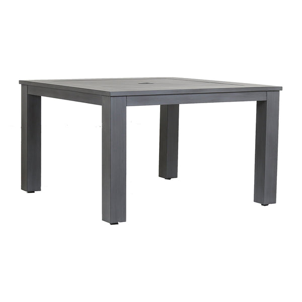 Sunset West Redondo 48-Inch Square Dining Table Finished In Hand Brushed Slate - 3801-T48