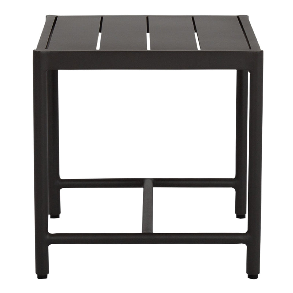 Sunset West Pietra End Table Finished In Matte Graphite - 4601-ET