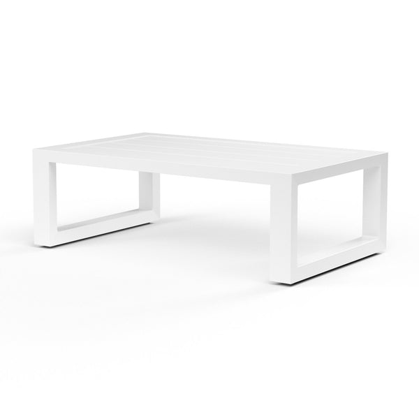 Sunset West Newport Coffee Table Finished In Satin Frost - 4801-CT