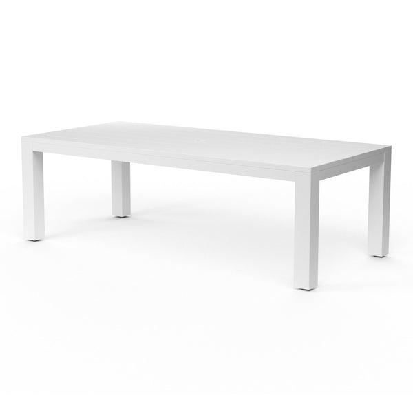 Sunset West Newport Rectangular Dining Table Finished In Satin Frost - 4801-T90