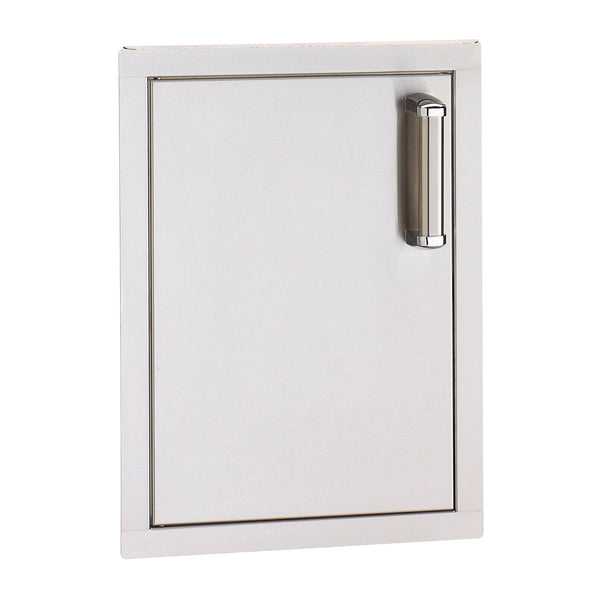Fire Magic Premium Flush 14-Inch Vertical Single Access Door (Soft Close, Left Hinge) - 53920SC-L