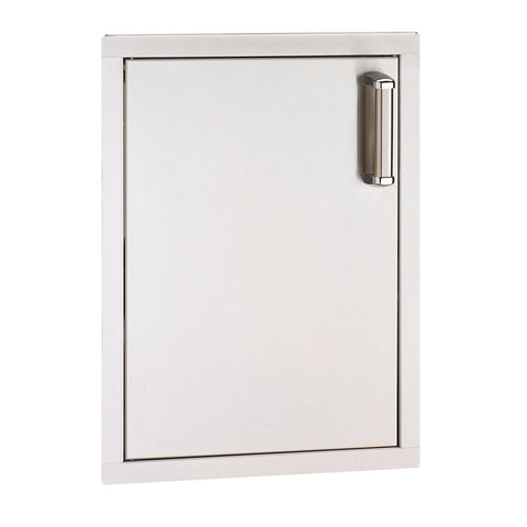 Fire Magic Premium Flush 17-Inch Vertical Single Access Door (Soft Close, Left Hinge) - 53924SC-L