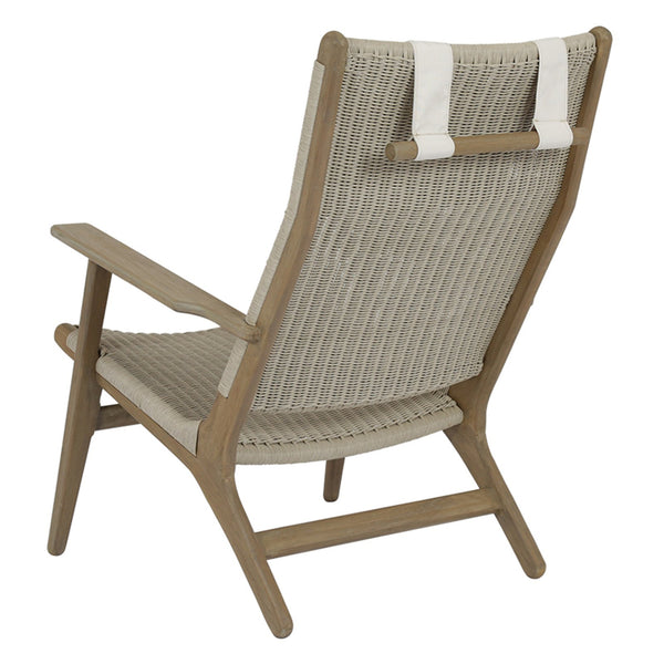 Sunset West Coastal Teak Cushionless Highback Chair - 5502-21HB