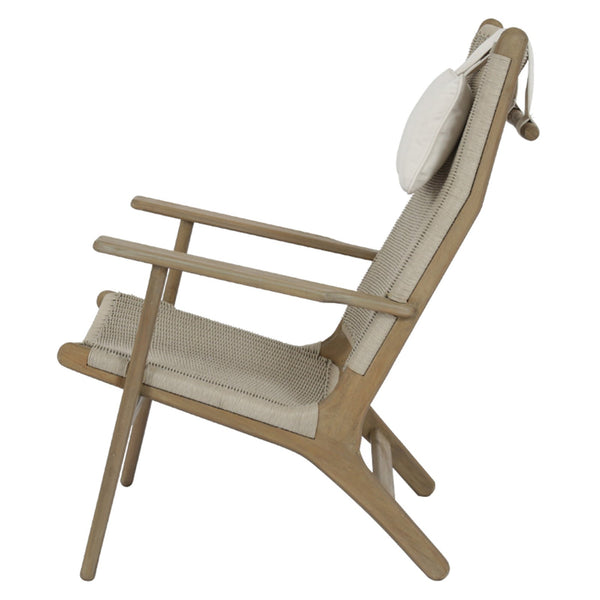 Sunset West Coastal Teak Cushionless Highback Chair - 5502-21HB