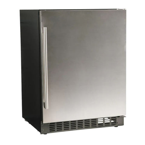 Azure 24-Inch Refrigerator w/ Solid Stainless Steel Door - A124R-S