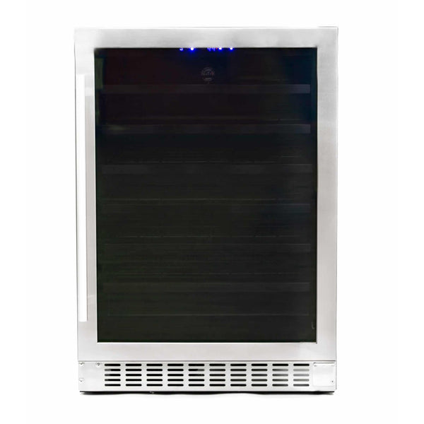 Azure 24-Inch Wine Center w/ Stainless Steel Trim Glass Door - A224WC-S