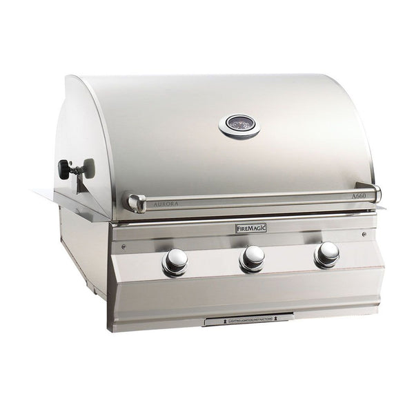 Fire Magic Aurora A660i 30-Inch Propane Gas Built-In Grill w/ Analog Thermometer - A660I-7EAP