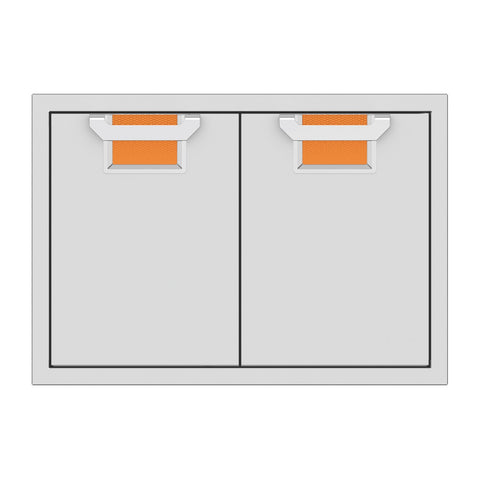 Aspire by Hestan 30-Inch Double Access Doors (Citra Orange) - AEAD30-OR