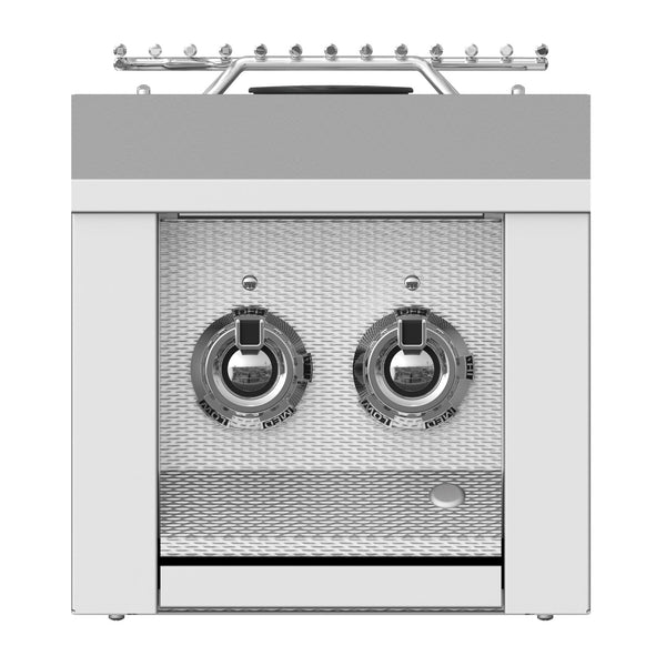 Aspire by Hestan 12-Inch Natural Gas Built-In Double Side Burner (Stainless Steel ) - AEB122-NG