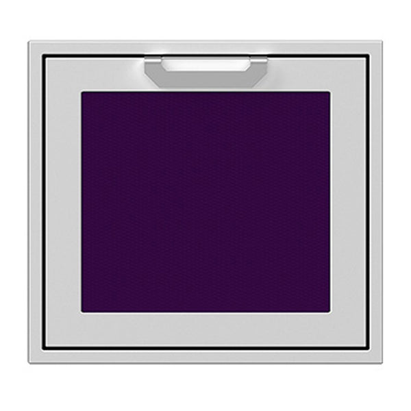 Hestan 24-Inch Single Access Door w/ Recessed Marquise Accented Panel (Right Hinge) in Purple - AGADR24-PP