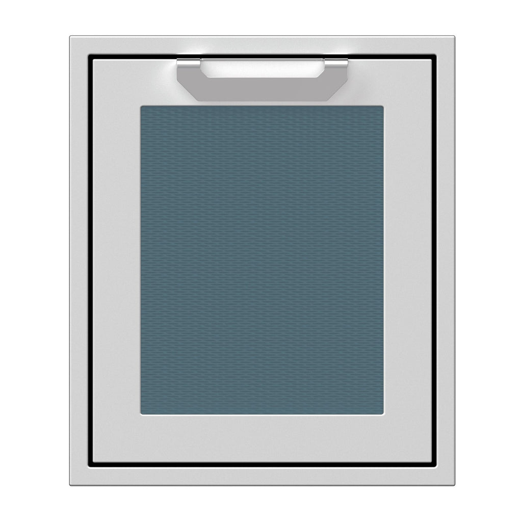 Hestan 18-Inch Single Access Door w/ Recessed Marquise Accented Panel (Right Hinge) in Dark Gray - AGADR18-GG
