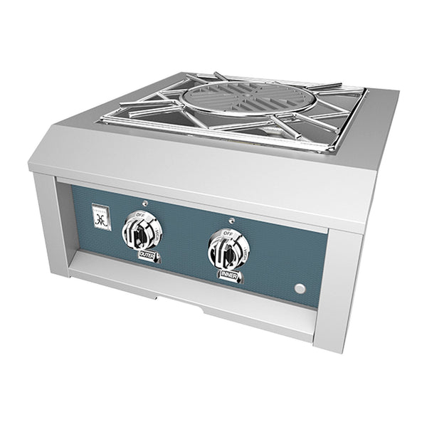 Hestan 24-Inch Natural Gas Built-In Power Burner in Dark Gray - AGPB24-NG-GG