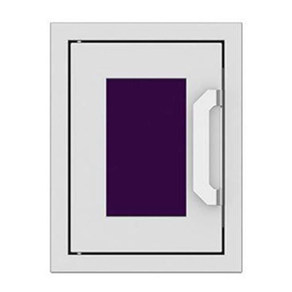 Hestan 16-Inch Paper Towel Dispenser w/ Recessed Marquise Accent Panel in Purple - AGPTD16-PP