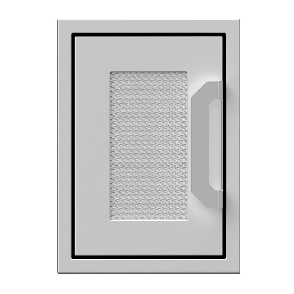 Hestan 16-Inch Paper Towel Dispenser w/ Recessed Marquise Accent Panel in Stainless Steel - AGPTD16