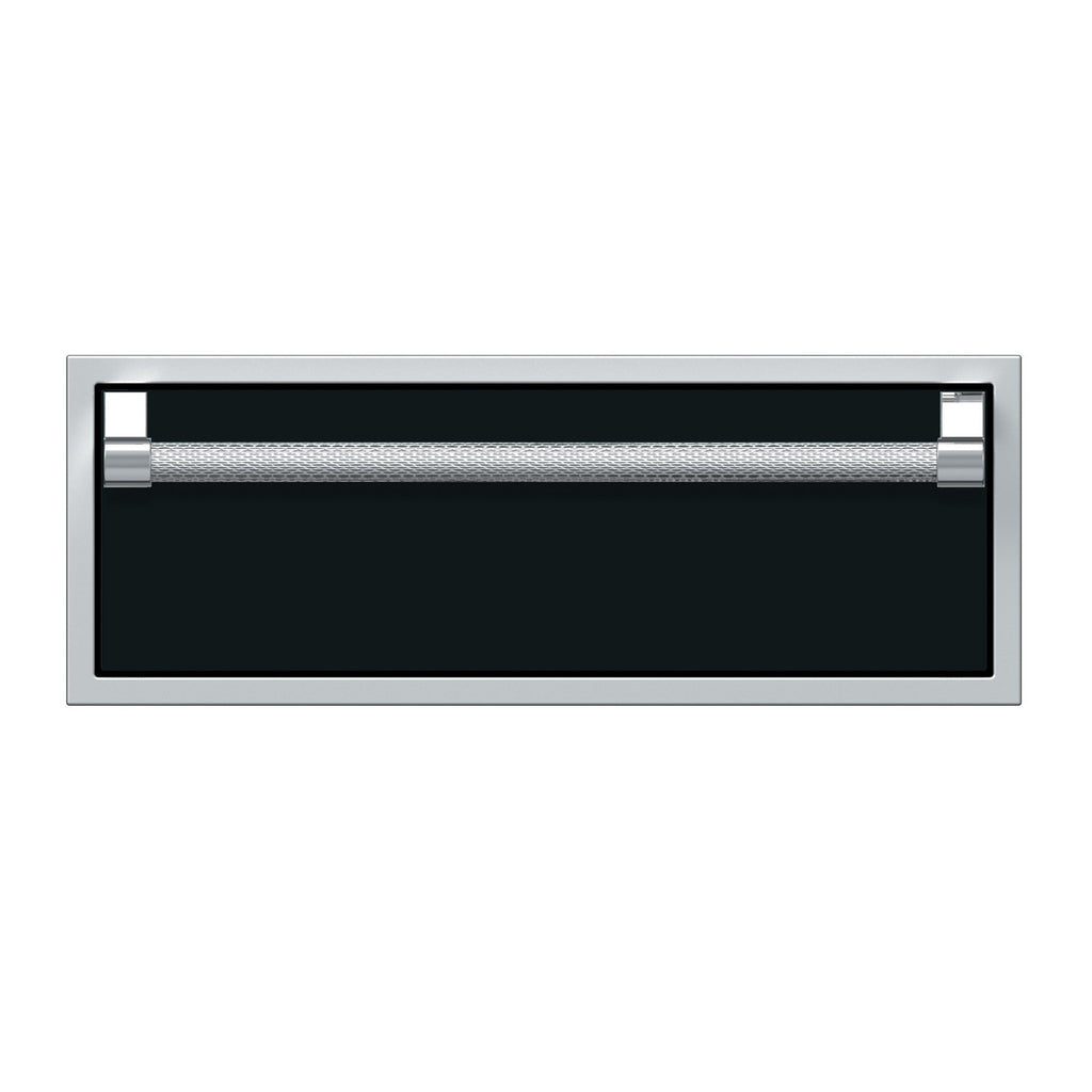 Hestan 30-Inch Single Storage Drawer in Black - AGSR30-BK