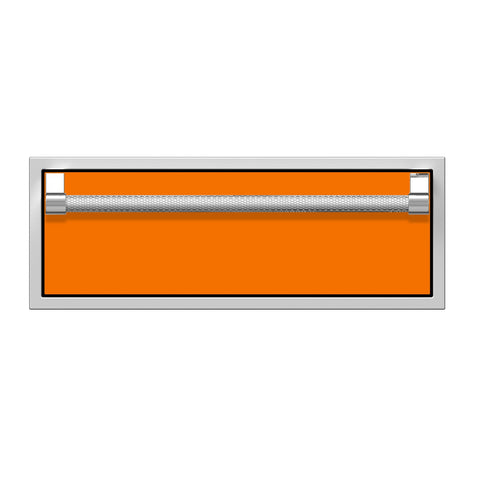 Hestan 30-Inch Single Storage Drawer in Orange - AGSR30-OR