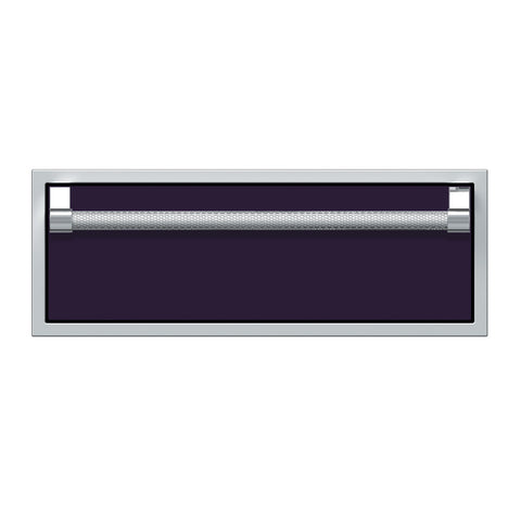 Hestan 30-Inch Single Storage Drawer in Purple - AGSR30-PP