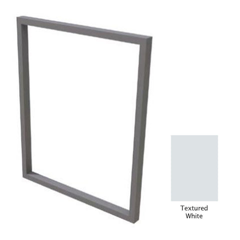 Canyon Series 40"w by 29"h Trim Kit In Textured White - CAN-TRK-40x29-TexturedWhite