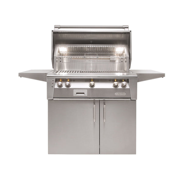 Alfresco ALXE 36-Inch Natural Gas Freestanding Grill w/ Rotisserie - ALXE-36C-NG
