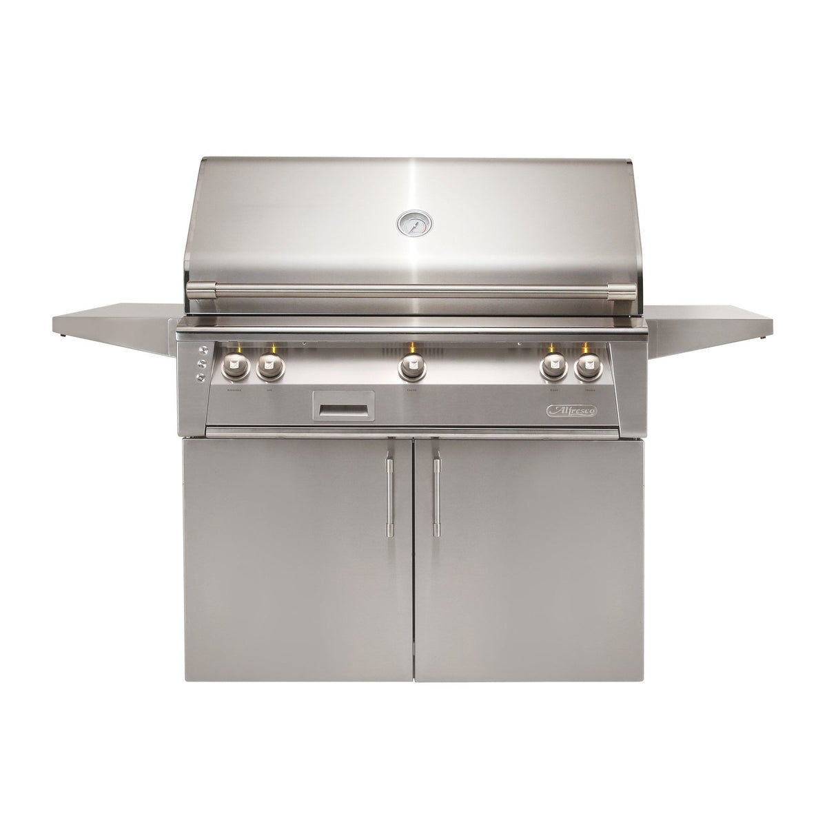 Alfresco ALXE 42-Inch Propane Gas Freestanding Grill Sear Zone w/