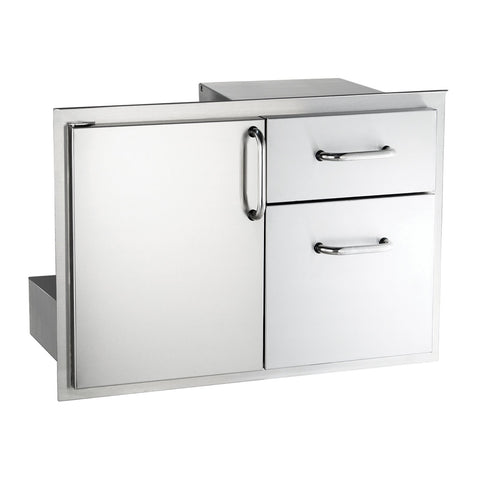 American Outdoor Grill 30-Inch Access Door & Double Drawer Combo - 18-30-SSDD