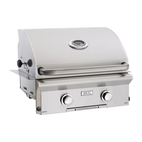 American Outdoor Grill Natural Gas 24-Inch L-Series 2-Burner Built-In Grill - 24NBL-00SP