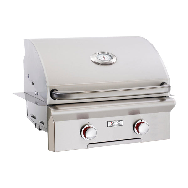 American Outdoor Grill Propane Gas 24-Inch T-Series 2-Burner Built-In Grill - 24PBT-00SP