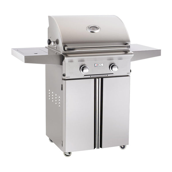 American Outdoor Grill Propane Gas 24-Inch L-Series 2-Burner Freestanding Grill - 24PCL-00SP