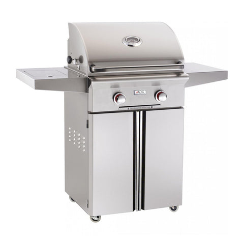 American Outdoor Grill Propane Gas 24-Inch T-Series 2-Burner Freestanding Grill - 24PCT-00SP