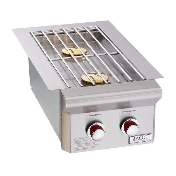 American Outdoor Grill Propane Gas Built-In Double Side Burner for T-Series Grill - 3282PT
