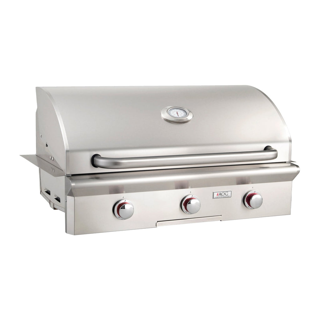 American Outdoor Grill Propane Gas 36-Inch T-Series 3-Burner Built-In Grill - 36PBT-00SP