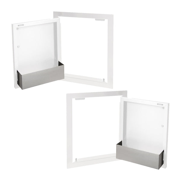 Artisan Stainless Steel Single Door Storage Bin for 42-Inch Double Access Doors (2 Required) - ARTP-DS42