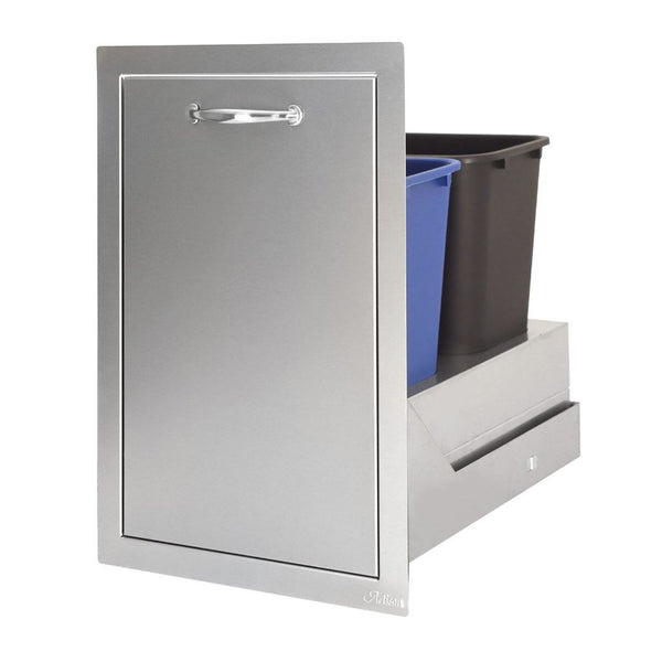 Artisan 20-Inch Double Roll Out Trash (Trash Bin NOT Included) - ARTP-TC2-20SC