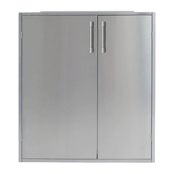 Alfresco 30-Inch Double Door Built-In High Profile Sealed Dry Pantry (33" High) - AXEDSP-30H