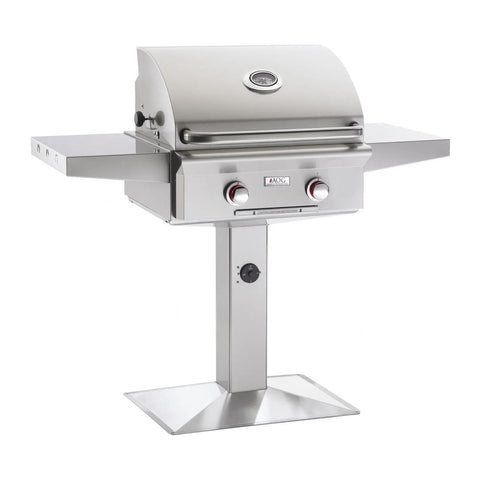 AOG- 24 inch freestanding grill on Pedestal