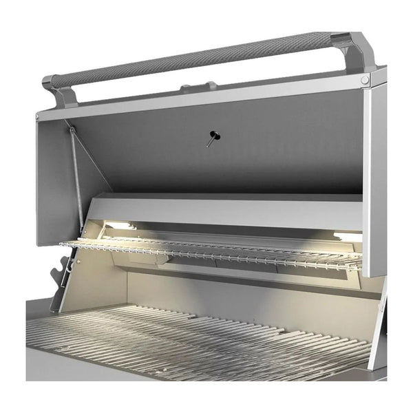 Aspire by Hestan 30-Inch Natural Gas Built-In Grill, 1 U-Burner - 1 Sear w/ Rotisserie (Stainless Steel) - EMBR30-NG