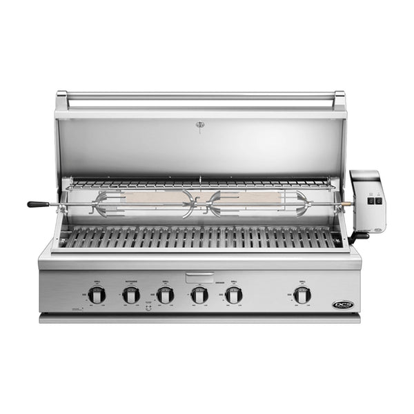 DCS Series 7 Heritage 48-Inch Propane Gas Built-In Grill w/ Rotisserie - BH1-48R-L
