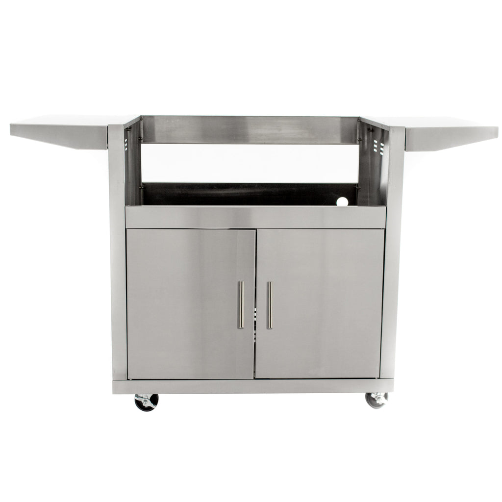 Blaze Stainless Steel Grill Cart with Two Access Doors for 32-Inch Grills - BLZ-4-CART