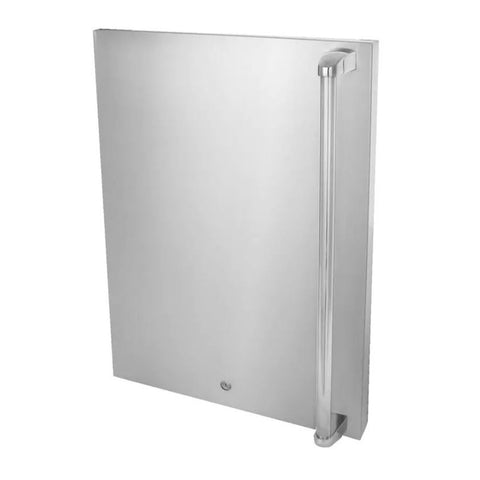 Blaze Stainless Steel Front Door Upgrade for BLZ-SSRF130 4.5 Cu. Ft. Refrigerator (Left Hinge) - BLZ-SSFP-4.5LH