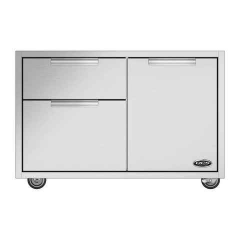DCS 36-Inch Series 7 & 9 Grill CAD Cart w/ Access Drawers (Side Shelf Kits Not Included) - CAD1-36E