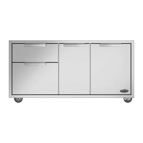 DCS 48-Inch Series 7 & 9 Grill CAD Cart w/ Access Drawers  (Side Shelf Kits Not Included) - CAD1-48E